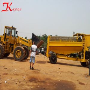 best price used automatic gold panning machine small gold trommel screen for
