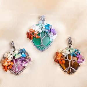 Green Aventurine Spiritual Chakra Meditation Life Tree Heart Chakra Crystal