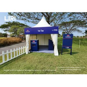 China Small Aluminium Waterproof Pagoda Tents Mobile Use For Events on sale