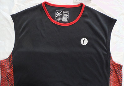 Crew Neck 100% Polyester Kintting Mens Sleeveless Tank Top For Basketball