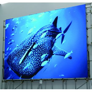 P5 Waterproof Full Color Outdoor LED Advertising Display 64x32 Pixel 320x160mm Panel