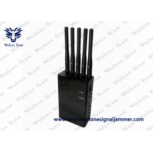 3G 4G LTE Phone All Signal Jammer 120*74*29mm Sustaining Continuous Working