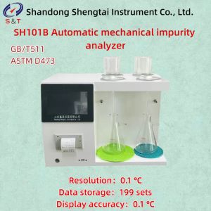 Lubricating Oil Automatic Mechanical Impurity Analyzer ASTM D473 Gravimetric