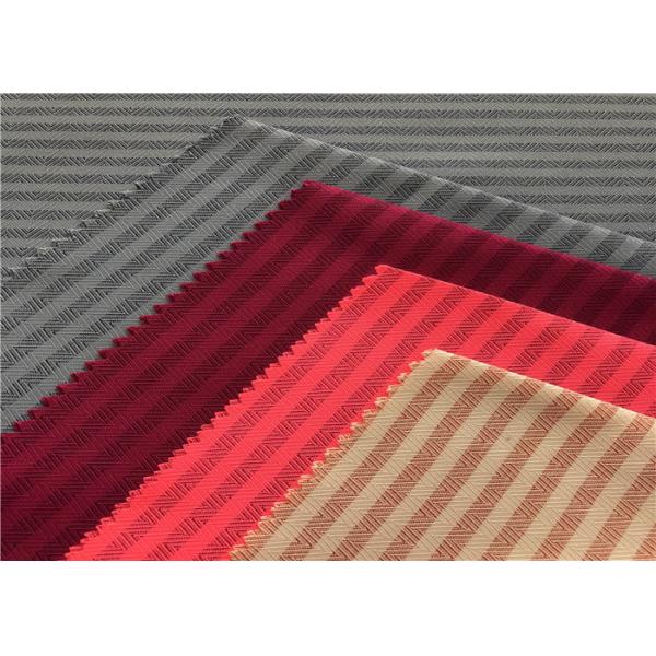 100% Polyester Non Fade Outdoor Fabric by the yard Dobby Herringbone Coating Wear - Resistant