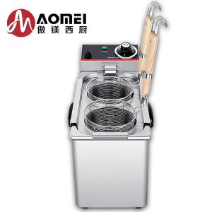 Stainless Steel 201/304 Commercial Electric Instant Noodle Cooker 215x420x310mm