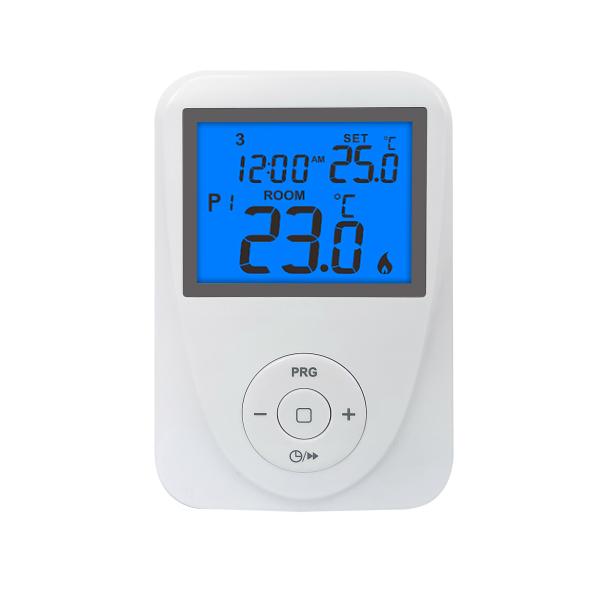 Buy Riseem 230VAC Gas Boiler Digital Thermostat / Programmable Thermostat 7 Day at wholesale prices