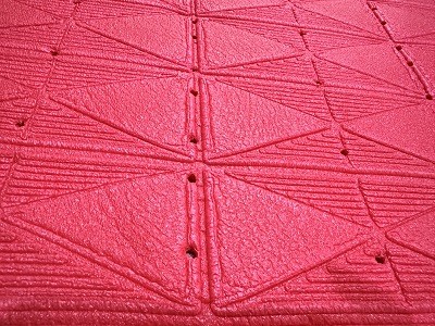 Buy 10mm Thickness Shock Pads With Patterns For Artificial Turf at wholesale prices