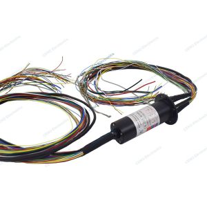 IP51 Aircraft Slip Ring With Flange & Ethernet Signal Low Temperature -100°C~200
