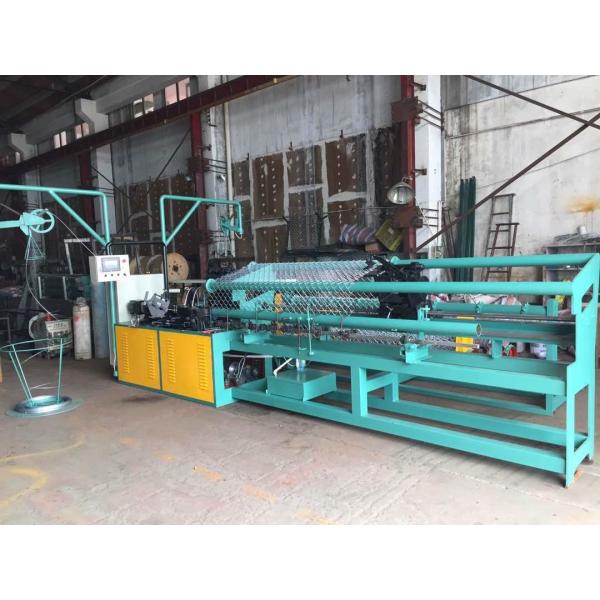 Buy Stable Automatic Chain Link Fencing Machine , Wire Netting Making Machine Double Wire at wholesale prices