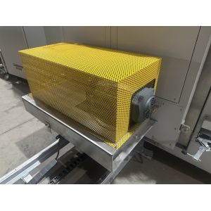 Precision Temperature Control Hrf1350-06 Hot Air Trolley Furnace + Online