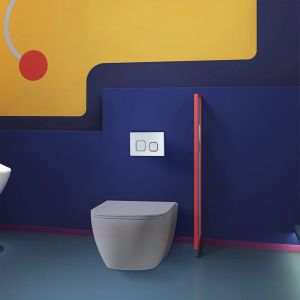 7 Day Concealed Wc Cistern Inclosed Toilet Cistern With HDPE Bottom Outlet And U