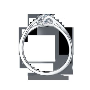 925 Sterling Silver Women Jewelry 3 carat Natural Moissanite Promise Ring