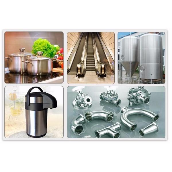 Silver 304 Stainless Steel Sheets 0-3mm Thick Hot Rolled Cold Rolled