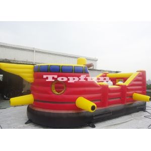 Corsair Design Inflatable Jumping Castle With Canon For Kids Playground