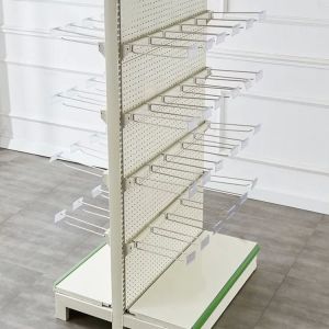 Grocery Supermarket Display Racks Light Duty Gondola Shelving