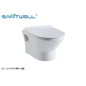 China Ceramic Wall Mounted WC two piece toilet with australian standard on sale