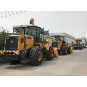 ZL50GN XCMG Front End Wheel Loader Wiyh 2.5-4.5M³ Bucket And 5tons Operate