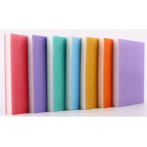 S66 Rhombus sanding sponge hand grinding sanding block Foam double face pad