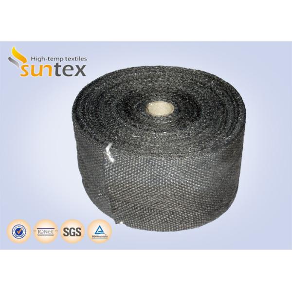 Good Abrasion Resistance Fiberglass Insulation Tape / Fireplace Door Fiberglass