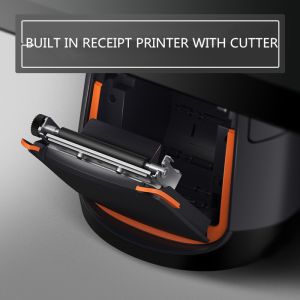 Android 9 Desktop POS Terminal Sunmi T2S All In One POS With 80mm Printer