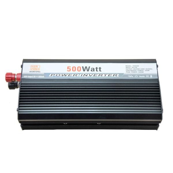 Homage Inverter12DC TO 220AC Modified Sine Wave Inverters 500W with Solar Panel