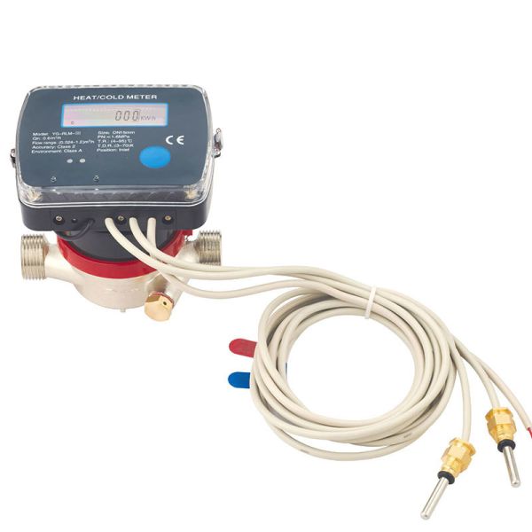 Battery Powered Mechanical Single Flow Heat Meter DN25 Connection Size OEM Multi