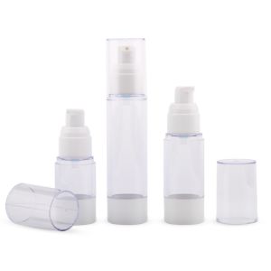 Quality 15ml 30ml 50ml Plastic Airless Bottle For Cosmetic Packaging for sale
