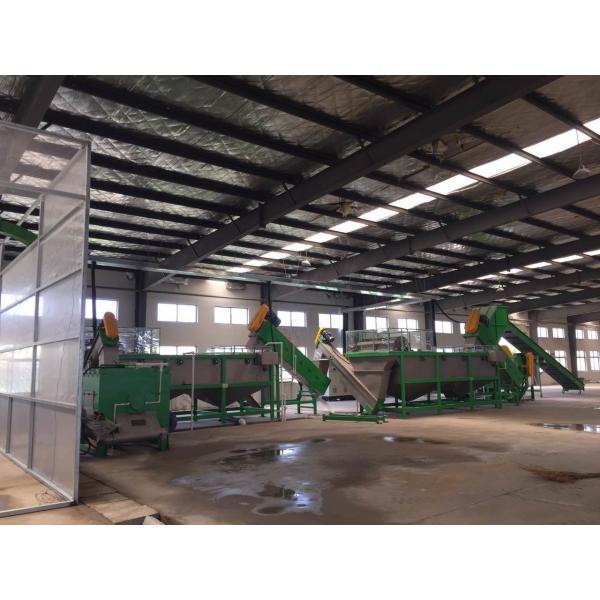 Buy 1000kg/h PE mulching film crushing washing and recycling machine at wholesale prices