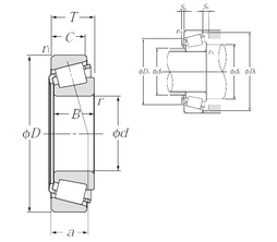 4T-32012 Tapered Roller Bearing 60x95x23MM 4T-32012X