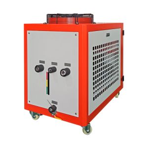 Quality 3KW Air Cooled Chiller Ultrasonic Cleaning Chiller Equipment 1HP for sale