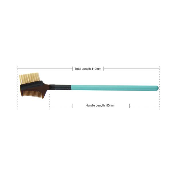 Tulip Cosmetic Brush Eye Brow Brush With Synthetic Hair Easy To Clean
