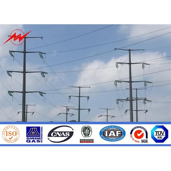 Buy Electricity Utilities Explosion Proof  Electrical Power Pole 138kv Round Tapered at wholesale prices