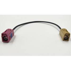 RG 178 Cable Fakra Connector Assembly RF Cable Code H to Fakra Code K SMB Female