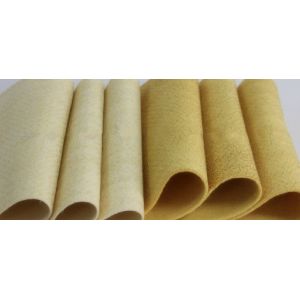5.5 Micron Filter Cloth Glass Fiber Blend Anti Abrasion With P84 Aramid Pps