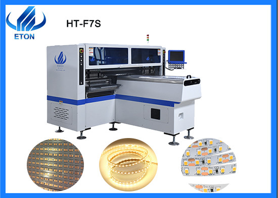 Buy 0.5m,1m LED Flexible Strip Making Mounter 34 Heads Capacity Reach 180000CPH SMT Mounting Machine at wholesale prices