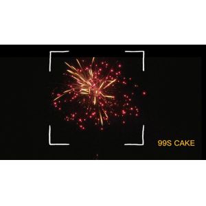 China Mandarin Pyrotechnics 99 Shot Consumer Cake Fireworks In Amazing Effect on sale