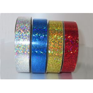 Holographic ribbon 1/2" x 20y , red white blue Ribbon Roll spools 90U - 200U