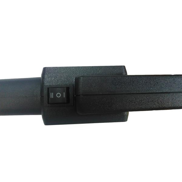 Airports Rechargeable Hand Held Metal Detector 25 Khz High Security