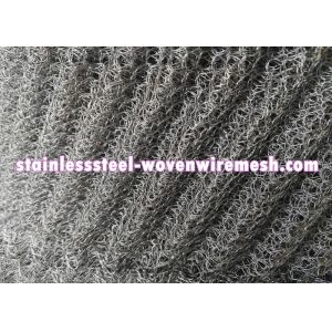 Crimped Stainless Steel Knitted Mesh Width 30" / 42 Inch Wear - Resistance For