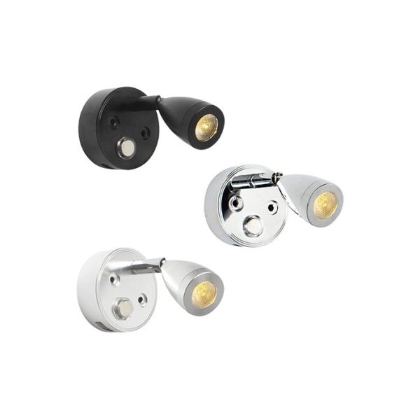 Touch Dimming 12V 10-30V Household LED Lights Yacht Reading With USB Charging