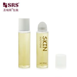 Empty Plastic Cosmetic Roller Bottles PET30 for Customized Personalized