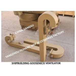 Made in China-AB type welded round gooseneck ventilator with nominal diameter of