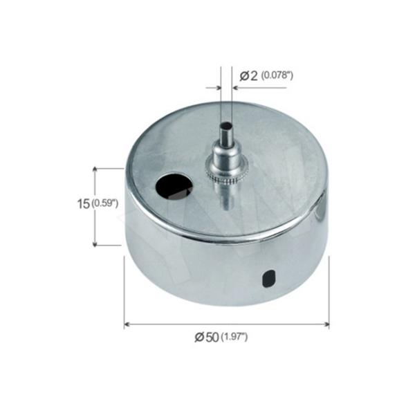 Steel Canopy Ceiling Cable Hanging System With Brass Material Gripper Plus Clips