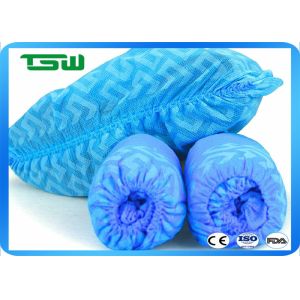 Quality pP material Disposable 60gsm 40*18cm Anti Skid Shoe Covers for sale
