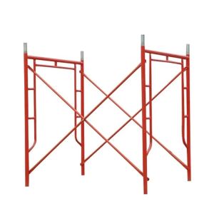 Stability-Enhanced Scaffolding Frame System with Powder Coating