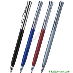 Quality Four season promotional gift printed metal hotel pen for sale