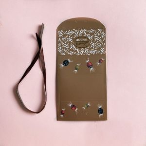 CMYK Rectangular Cardboard Chocolate Candy Wedding Fold Packaging Box Recyclable