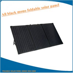Quality approved, best price 2f mono-crystalline silicon foldable solar panels