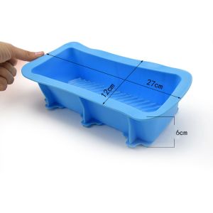 Non Stick Rectangular Silicone Bread Baking Molds