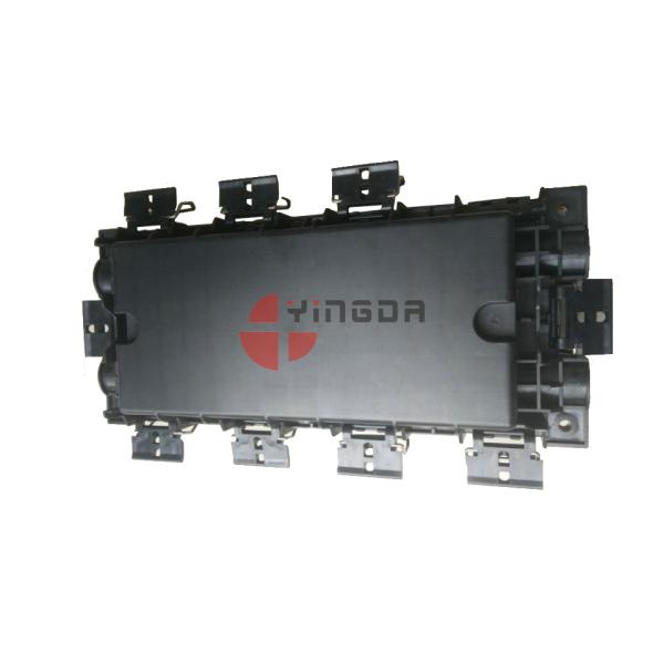 2 In 2 Out Fiber Optic Splice Closure 96 Cores Fusion Buckle Type ABS Material